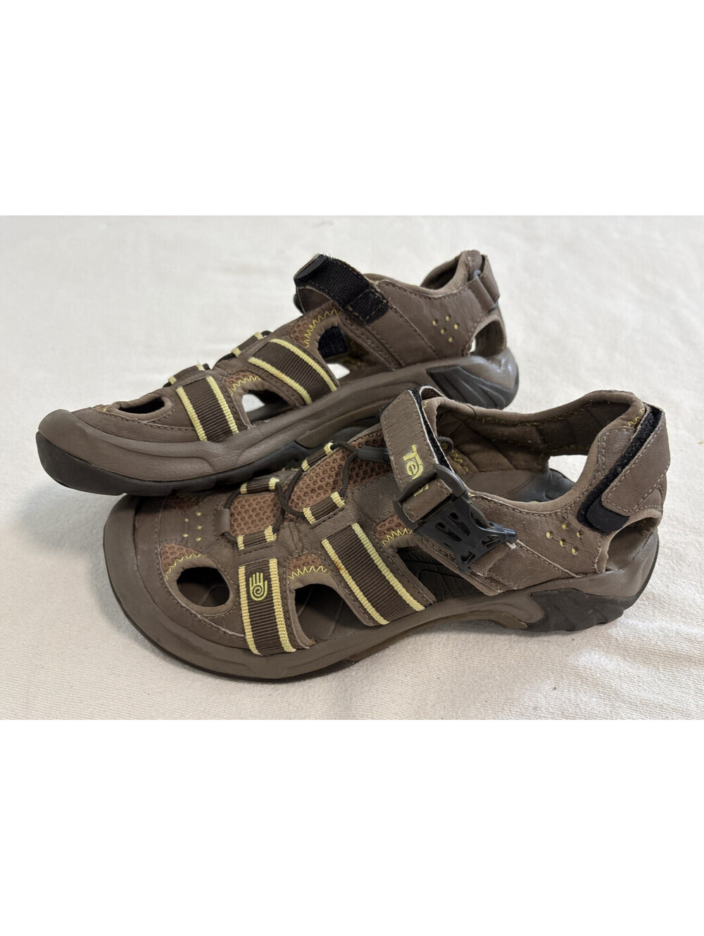 Teva Omnium S/N 6154 Brown Closed Toe Hiking Sandals Women’s 9